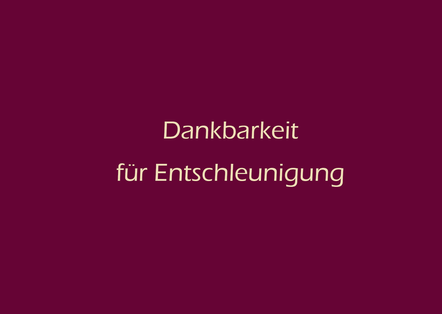 Dankbarkeit liebevoll-kreativ