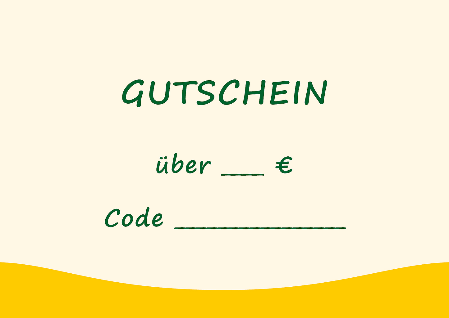 Geschenk-Gutschein liebevoll-kreativ