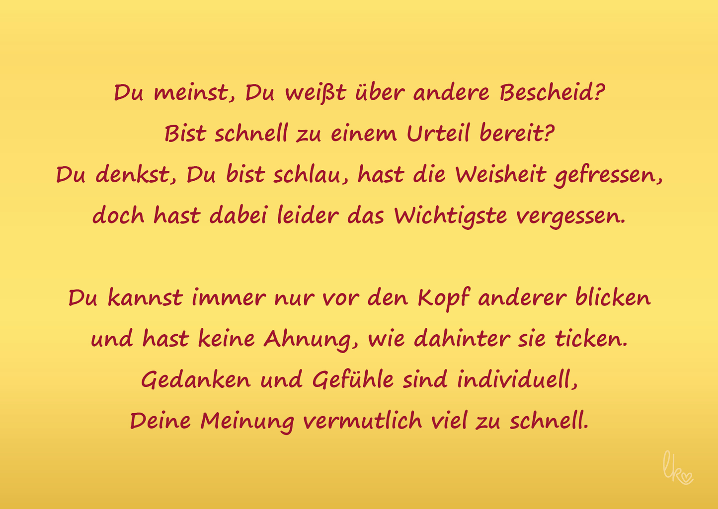 Was ist Realität? liebevoll-kreativ