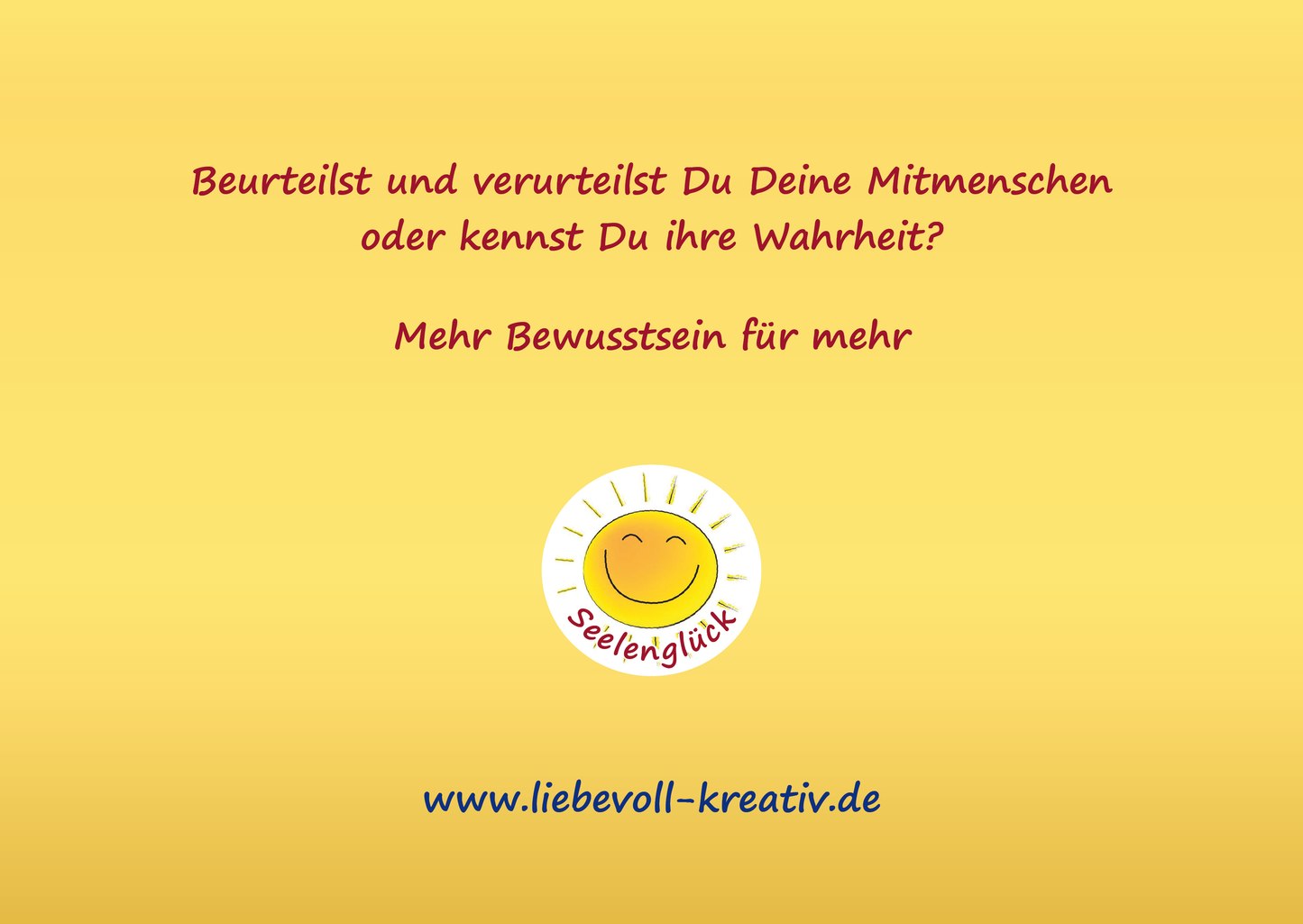 Was ist Realität? liebevoll-kreativ