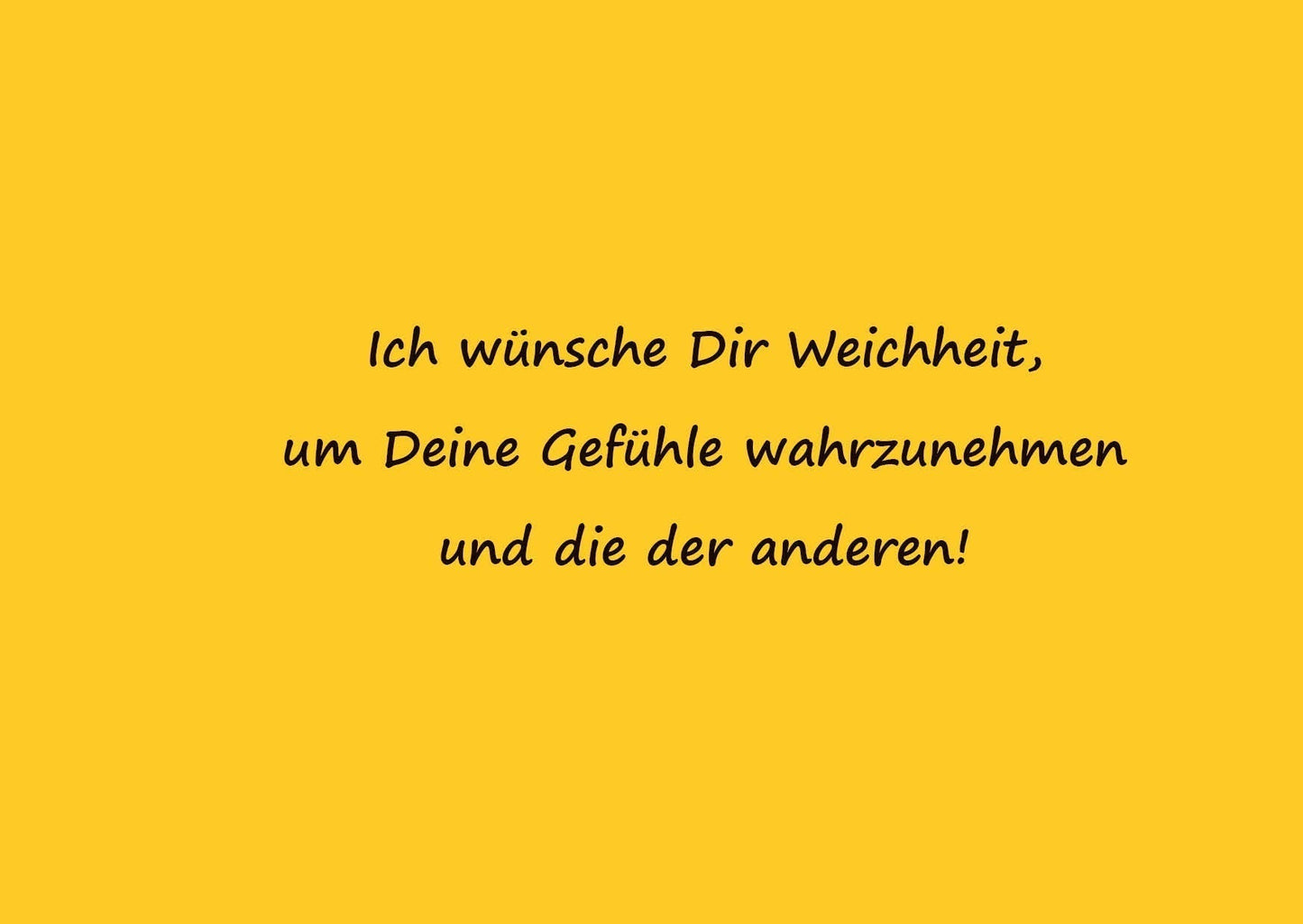 Wünsche in Gelb liebevoll-kreativ