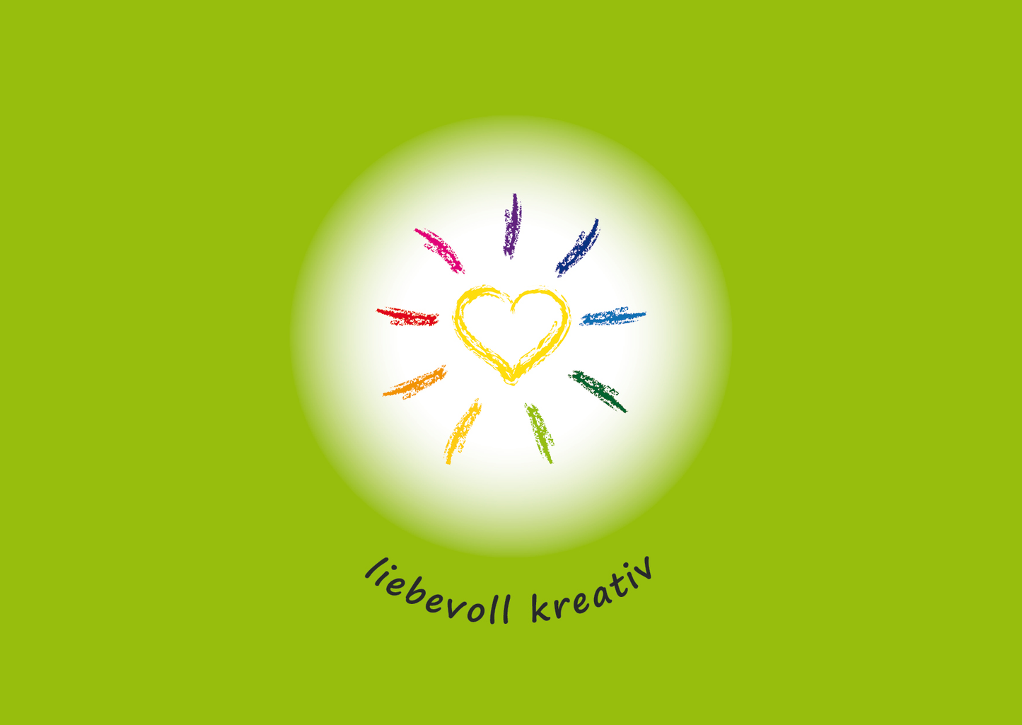 Wünsche in Hellgrün liebevoll-kreativ