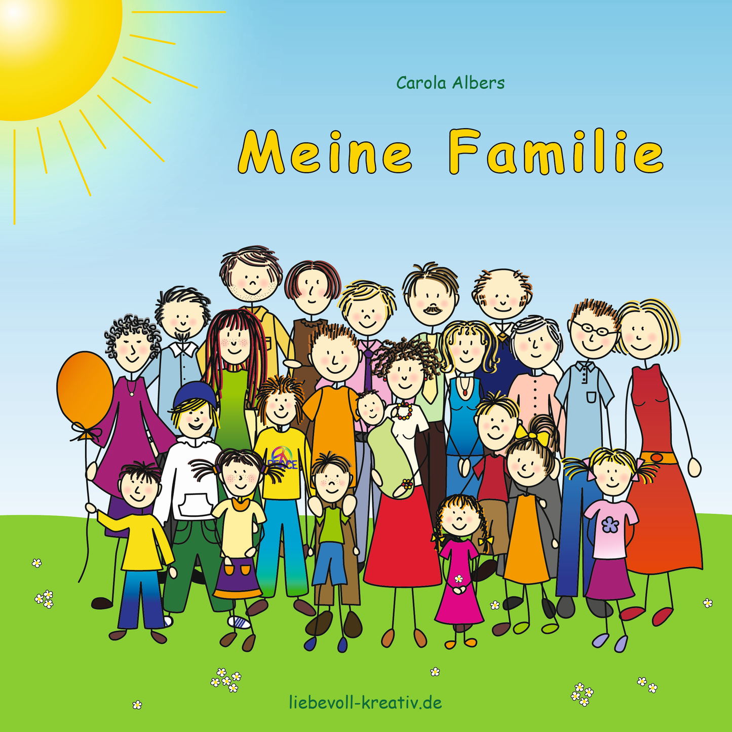 Eintragbuch Meine Familie Titelbild