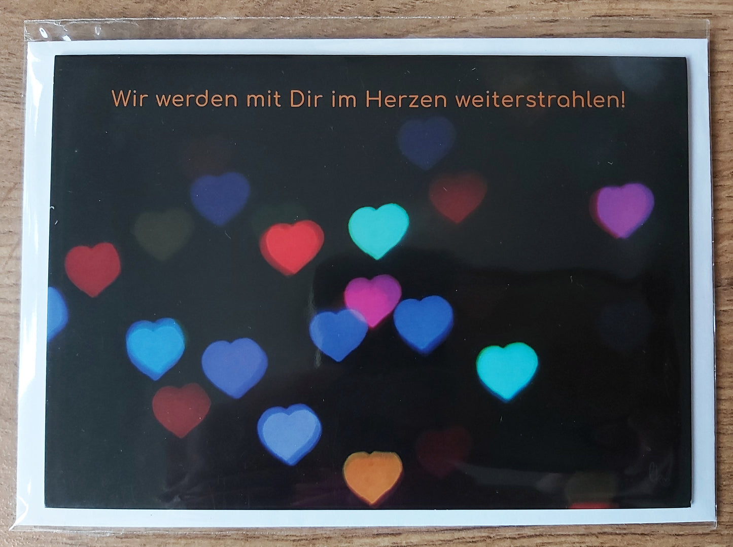 Trauerkarte mit Umschlag