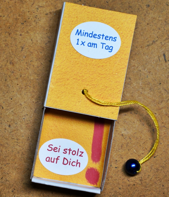 Schatzkiste - Mindestens 1 x am Tag