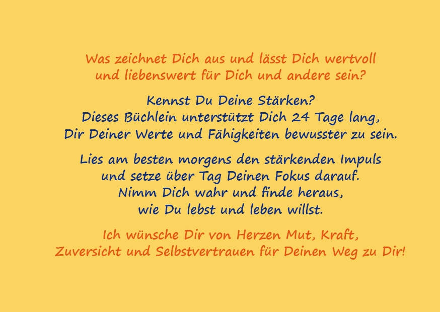 24 Tage stärkende Impulse